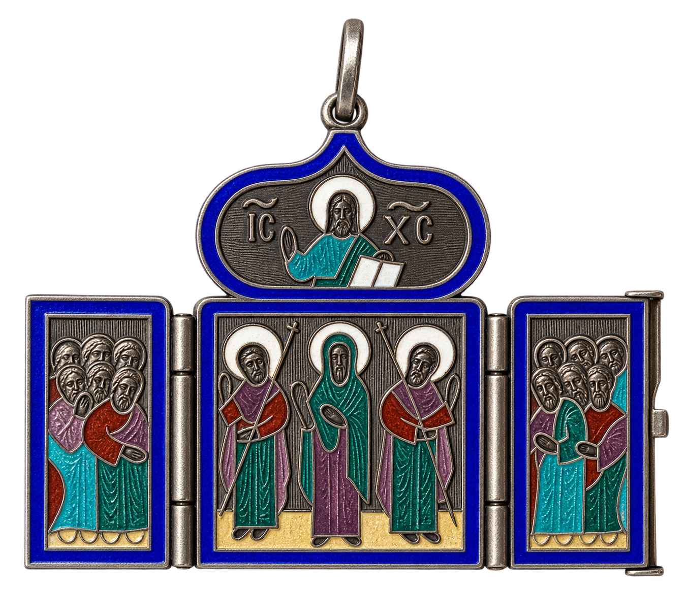 Trittico Deesis in argento 84 (II) (1 di 3)