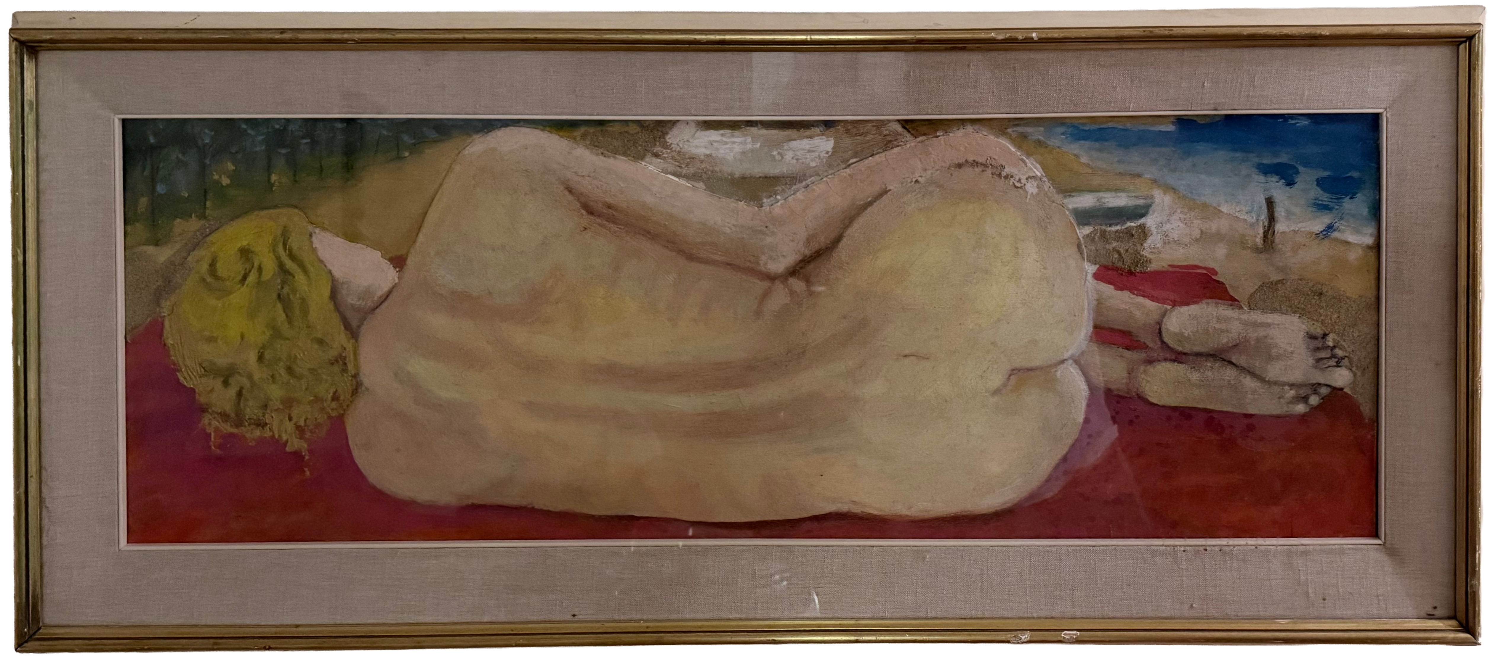 D. Burliuk (attribuito), Nudo