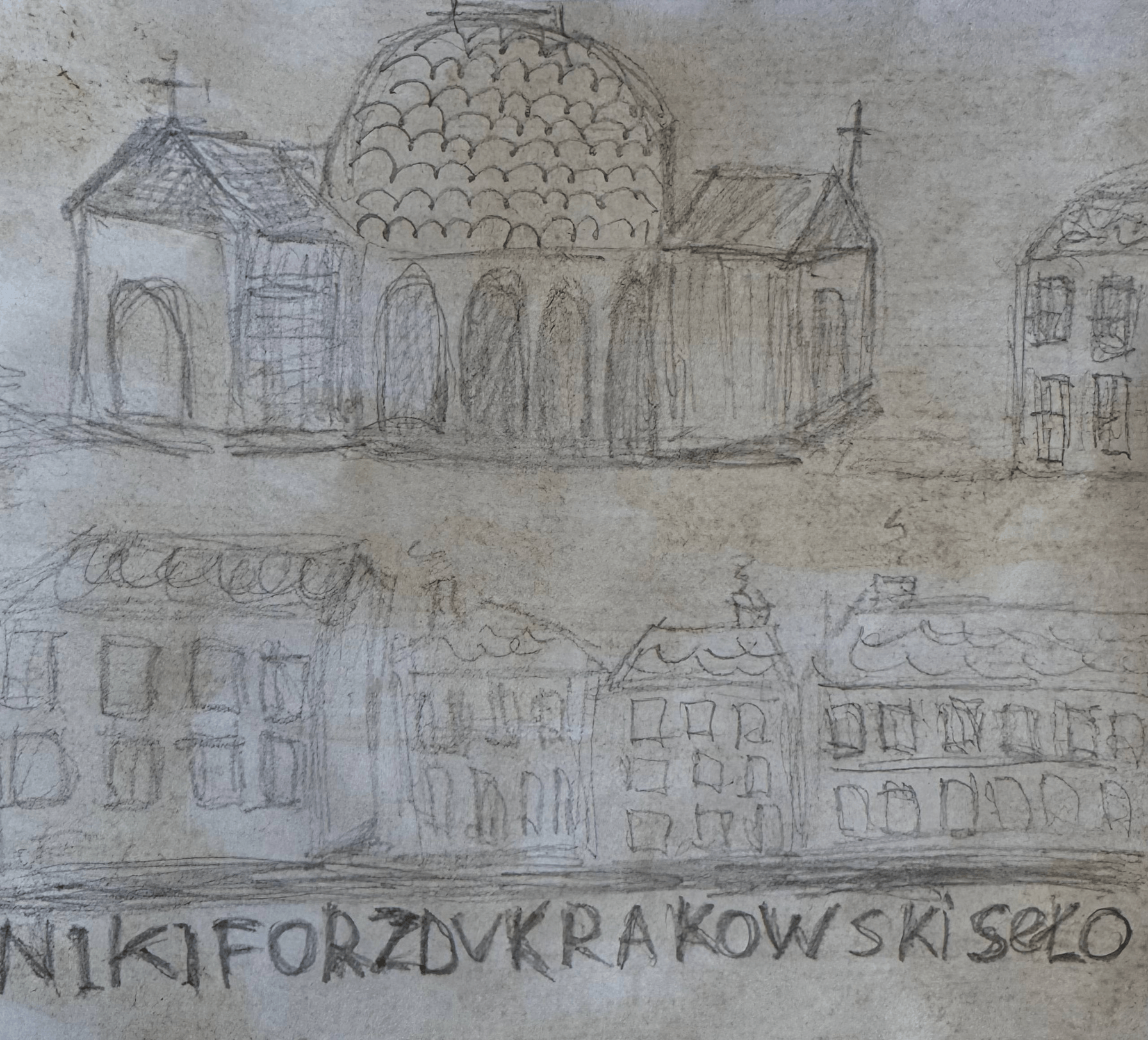 Nikifor Krynicki, Paesaggio urbano: Vista principale